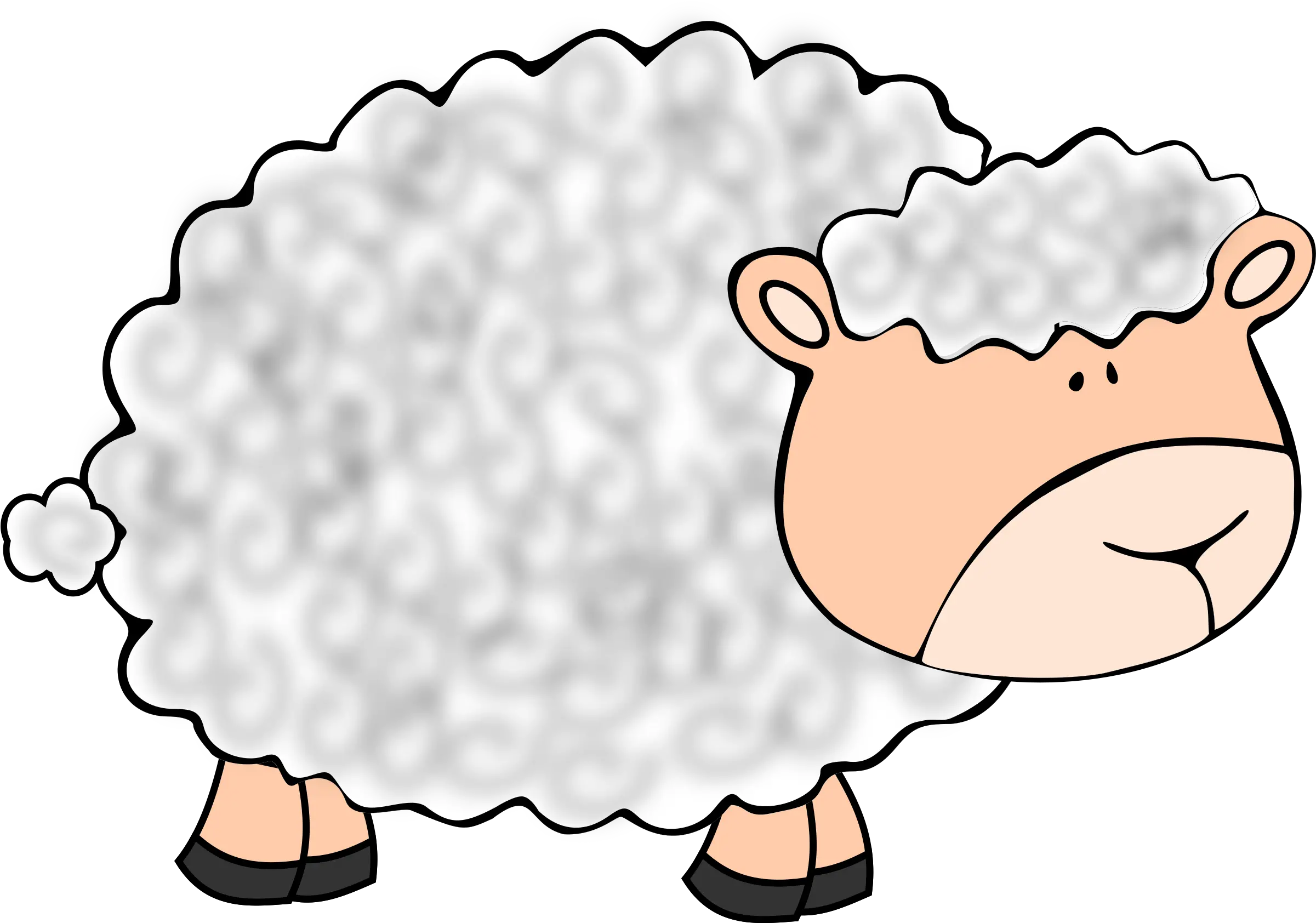  Lamb Clipart 2 Clip Art Animals Fuzzy Sheep Clip Art Png Lamb Png