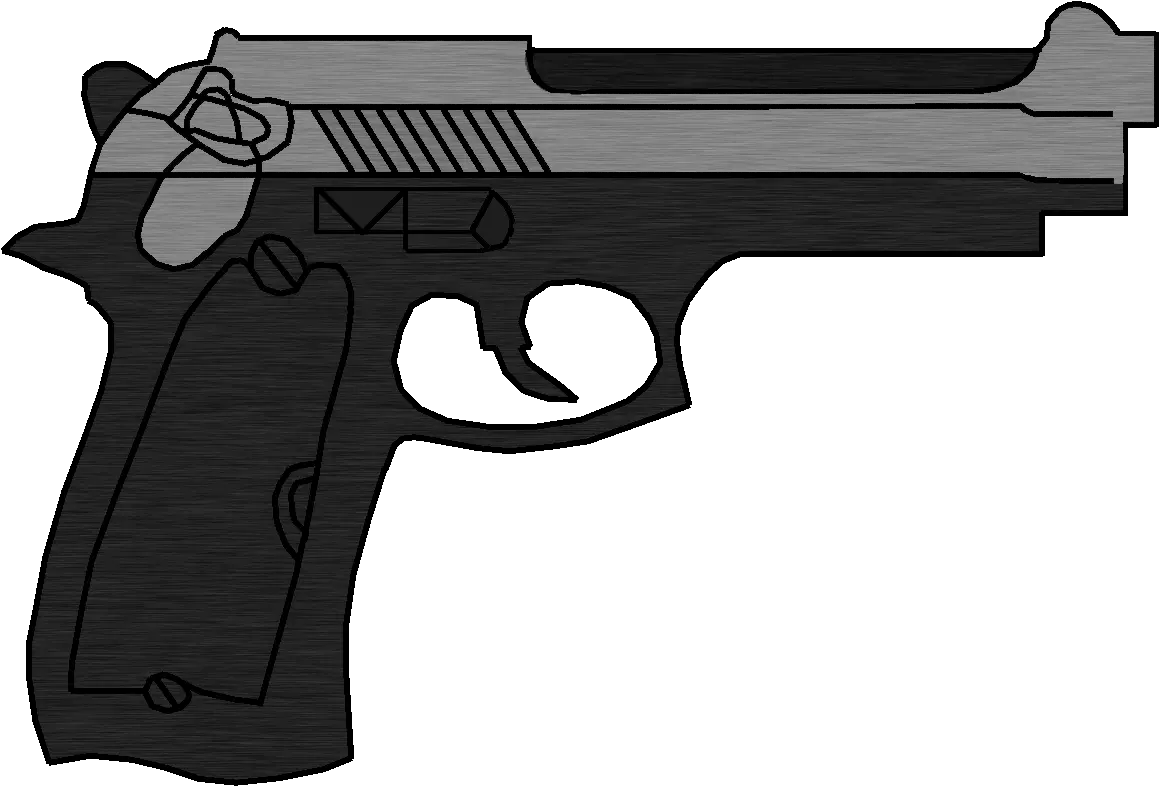  Pistol Drawn Clipart Hand Drawn Guns Transparent Png Revolver Transparent