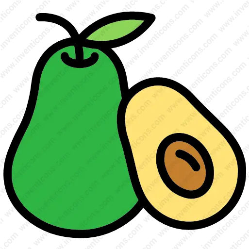  Download Avocado Vector Icon Inventicons Fresh Png Avocado Icon