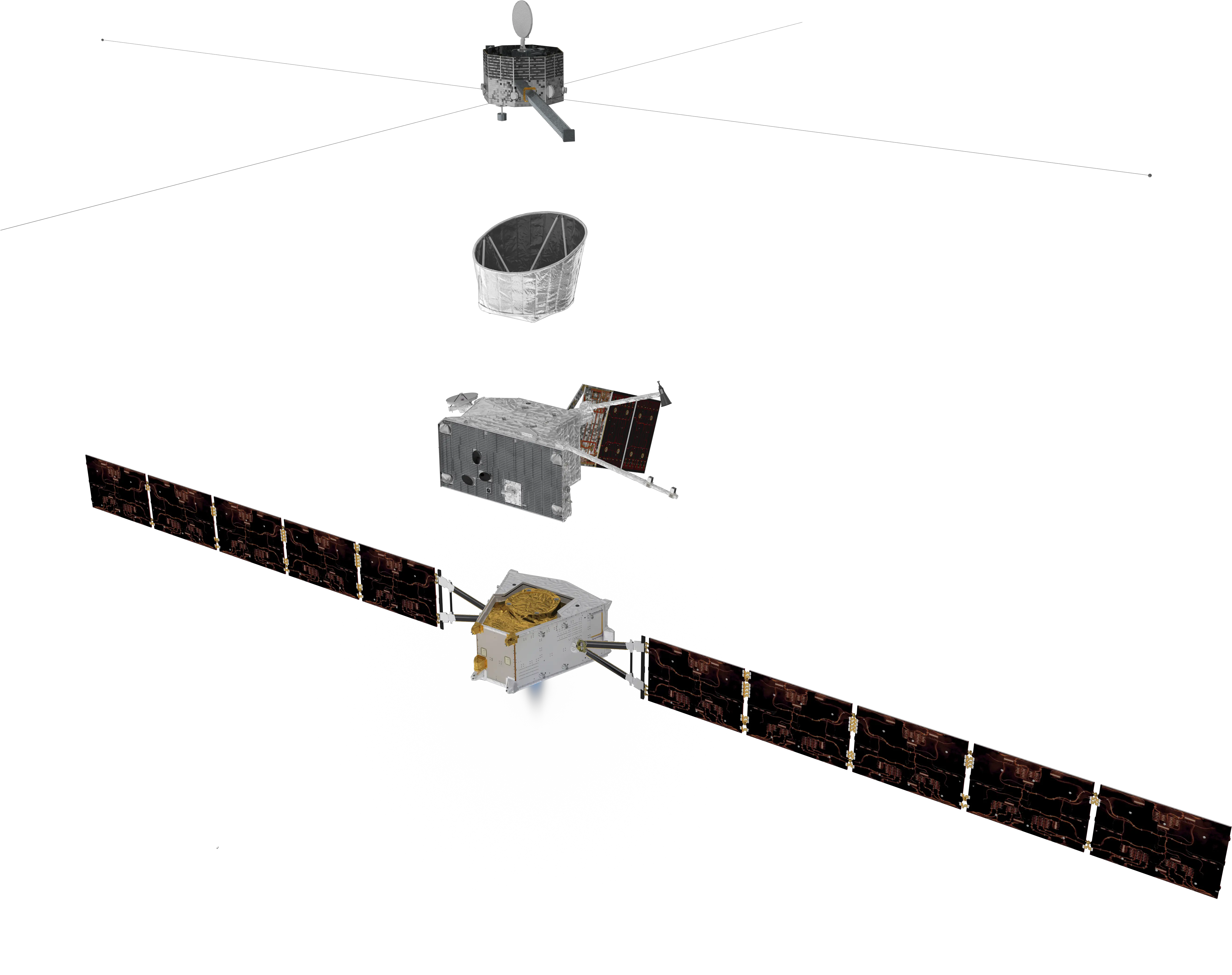  Esa Science U0026 Technology Bepicolombo Exploded View Png Missile Transparent Background