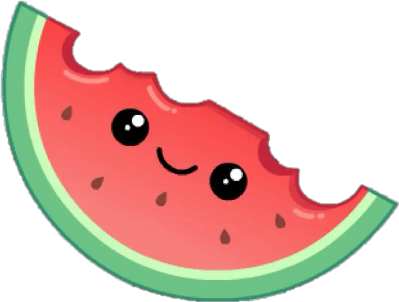  Watermelon Sticker Watermelon Emoji Png Clipart Full Watermelon Emoji Png Melon Png