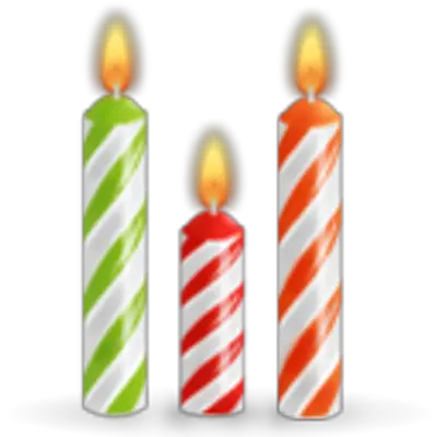  High Resolution Birthday Candles Png Icon 31032 Free Orange Birthday Candle Transparent Background Candles Png