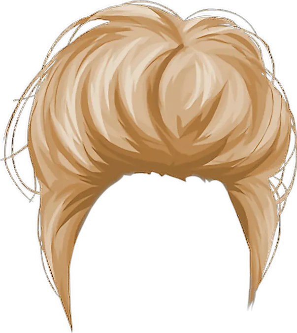  Blonde Lace Wig Png Blonde Wig Png