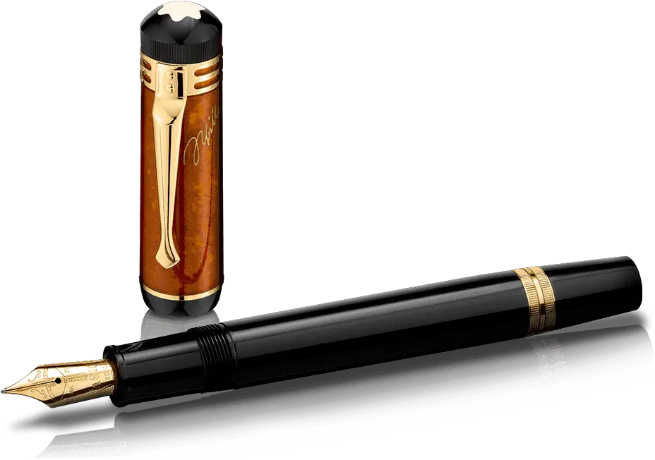  Clip Art Best Japanese Pens Png Download Full Size Montblanc Schiller Fountain Pen Png