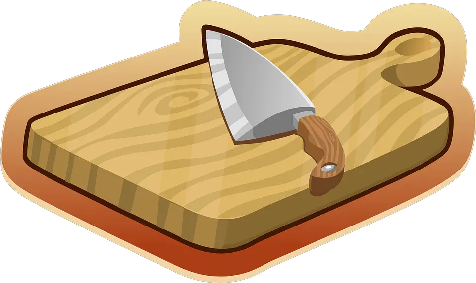  Cutting Board Brown Wooden Cutting Board Clip Art Png Cutting Board Png