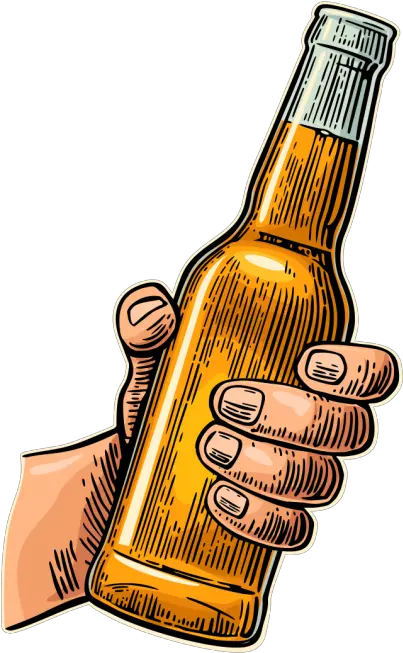  Thanks To Budweiser And Wisconsin Distributors For Cheers Hand Beer Bottle Illustration Png Cheers Png