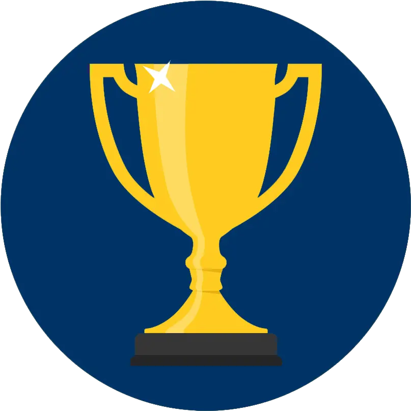  Download Hd Trophy Icon Png Blue Transparent Blue Trophy Icon Trophy Icon Png