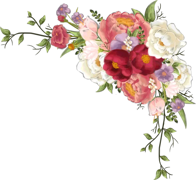  Pinkplantflower Png Clipart Royalty Free Svg Png Flower Front Page Design For Project Bouquet Of Roses Png