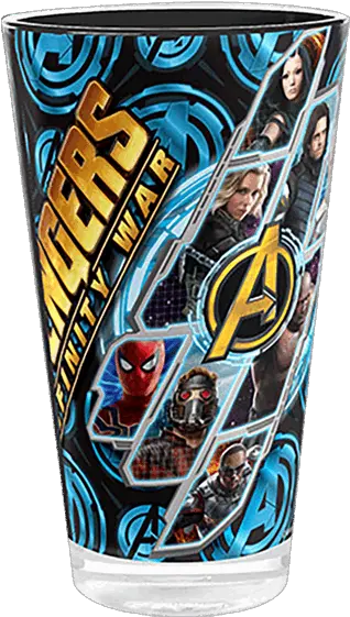  Infinity War Pint Glass Png Infinity War Logo Png