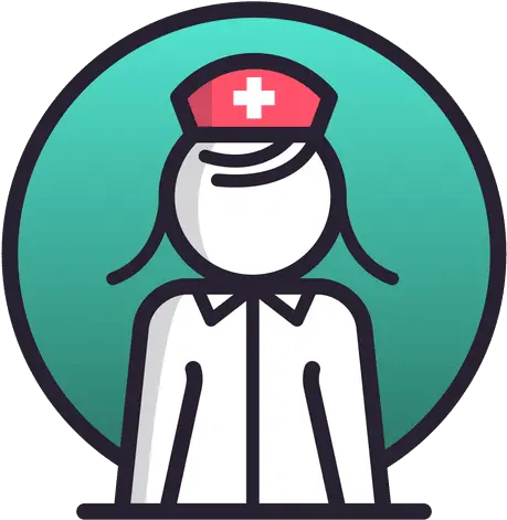  Female Nurse Icon Transparent Png U0026 Svg Vector File Iconos De Enfermeria Png Nurse Png