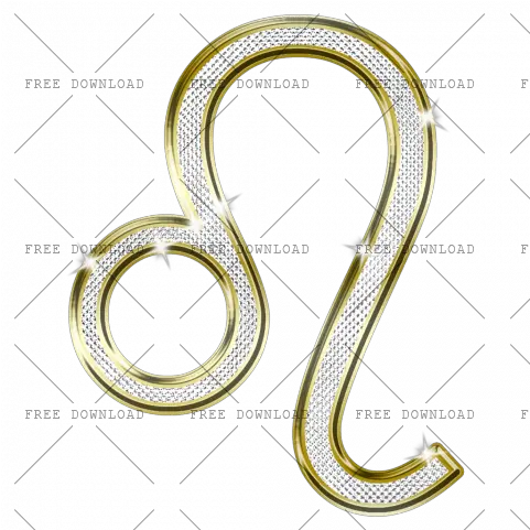  Leo Bg Png Image With Transparent Background Photo 5950 Leo Sign Gold Png Snake Transparent Background