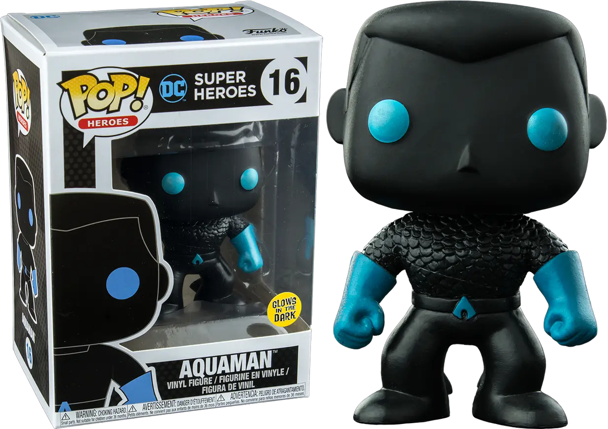  Justice League Aquaman Silhouette Glow Us Exclusive Pop Png Aquaman Png