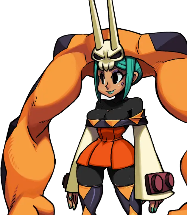  Skullgirls Was Censored Skullgirls Cerebella Png Censor Blur Transparent