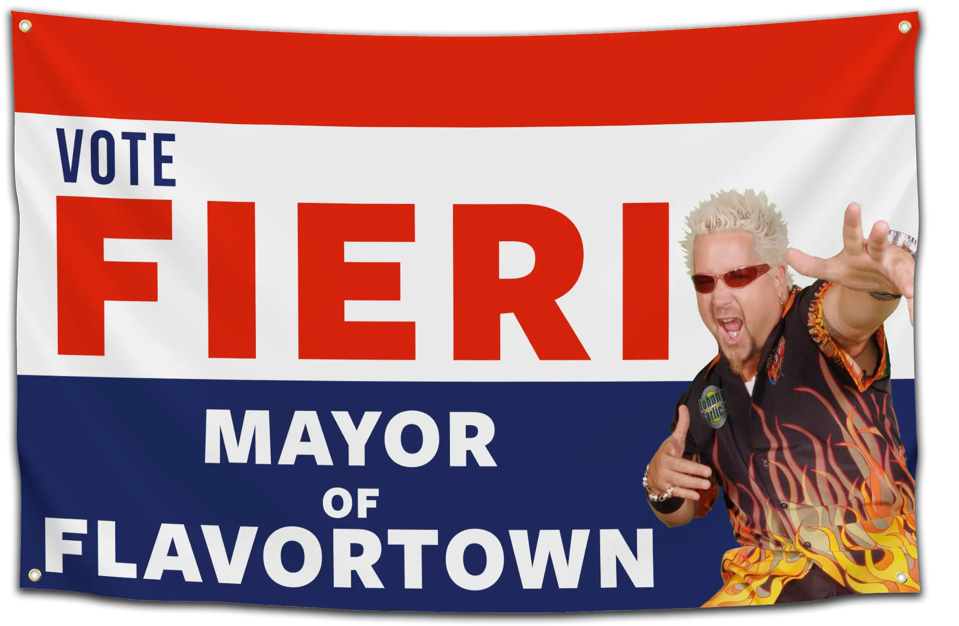  Mayor Of Flavortown Flag Paço Do Frevo Png Guy Fieri Transparent