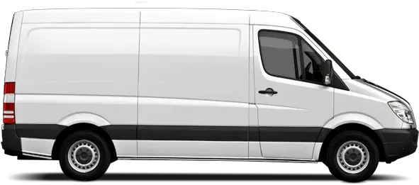  White Van Transparent Png Clipart Vw Transporter T6 18 Plate Van Png