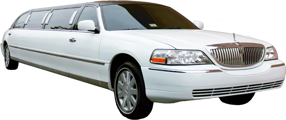  A White Lincoln Town Car Stretch Limo Lincoln Town Car Limo Png Limo Png