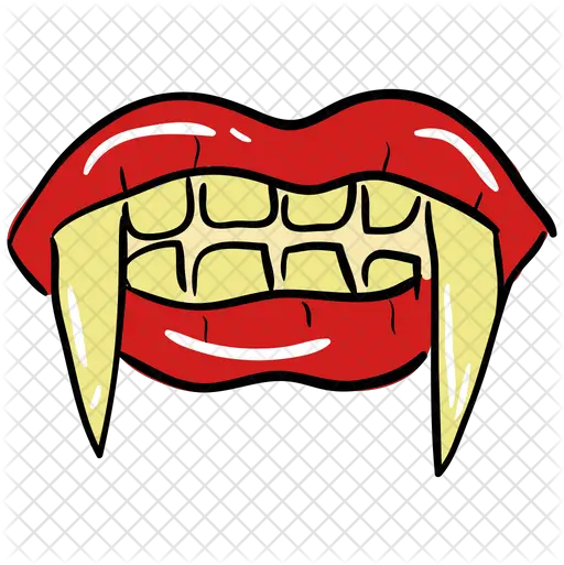  Evil Teeth Icon Of Colored Outline Evil Teeth Png Teeth Png