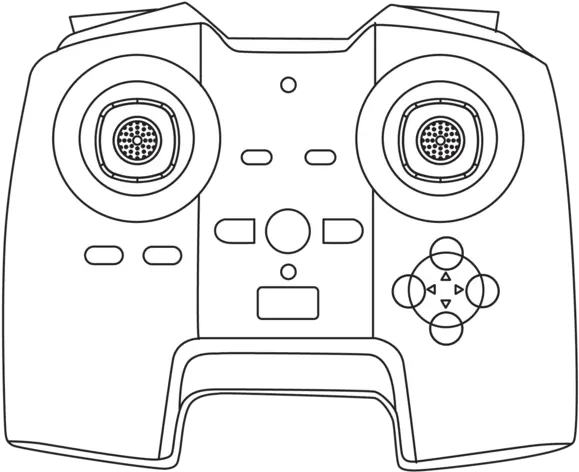  Download Sky Force Controller Propel Vector Black And White Circle Png Sky Vector Png