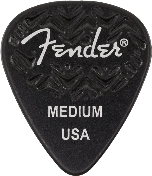  Fender 351 Shape Wavelength Celluloid Guitar Picks 6 Pack Medium Fender Png Guitar Pick Png