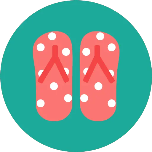  Flip Flops Shoes Beach Slipper Free Icon Iconiconscom Dot Png Tong Icon