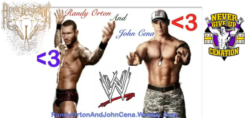  Facts Randy Orton And John Cena John Cena Never Give Up Png Randy Orton Png