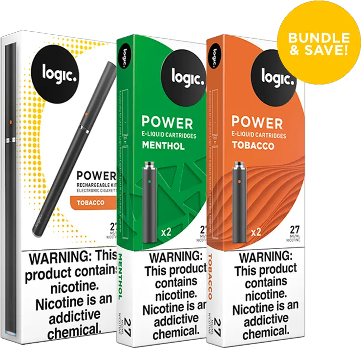  Power Kit Two 2 Cartridge Bundle Logic Ecig Png Logic Png