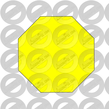  Library Of Yellow Octagon Image Transparent Download Png Circle Octagon Png