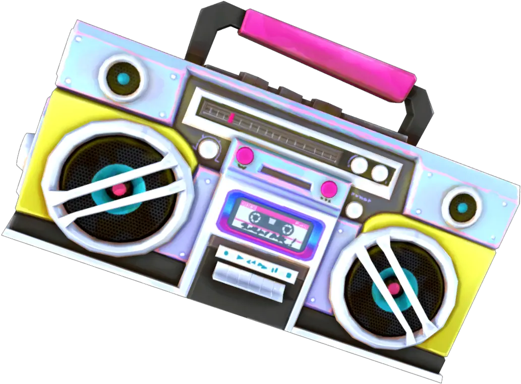  Fortnite Boombox Back Bling Boombox Png Boom Box Png