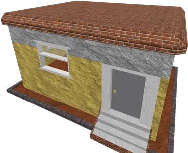  Small House Stone Bricks Png Small House Png