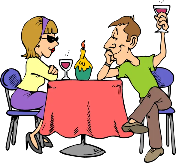  Eating Dinner Png Image Dining Out Clipart Dinner Png