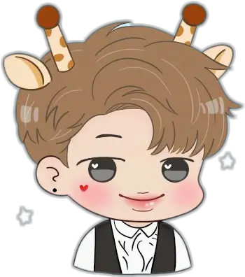  Rm Bts Vector Transparent Png Files Bts Chibi Rm Namjoon Png