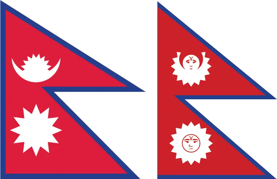  Flags Around The World Border Tourism Company And Tourism Old Flag Of Nepal Png Nepal Flag Png