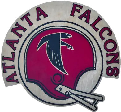  Vintage Atlanta Falcons Football Helmet Automotive Decal Png Falcons Helmet Png