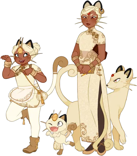  Meowth Gijinka Tumblr Pokemon Gijinka Meowth Png Meowth Png