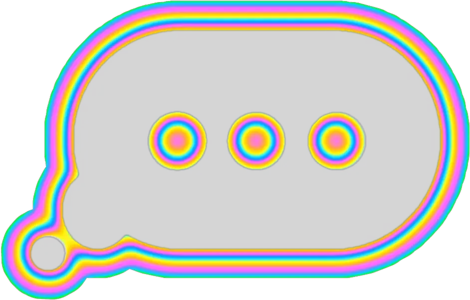  Text Textbubble Bubble Speechbubble Iphone Holo Hologra Boblles Gif Png Text Bubble Transparent Background