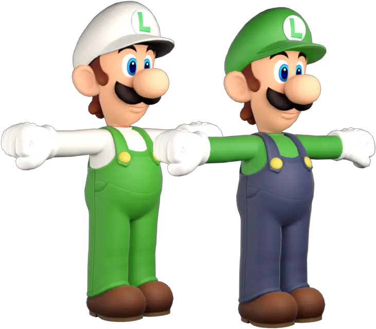  Wii U Super Mario 3d World Luigi The Models Resource Luigi 3d World Model Png Luigi Hat Png