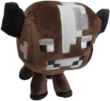  Mojang Minecraft Overworld Baby Cow 6 Stuffed Toy Png Minecraft Cow Png