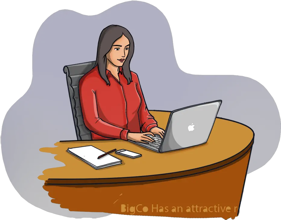  Job Clipart Female Business Png Download Full Size Sitting Job Png