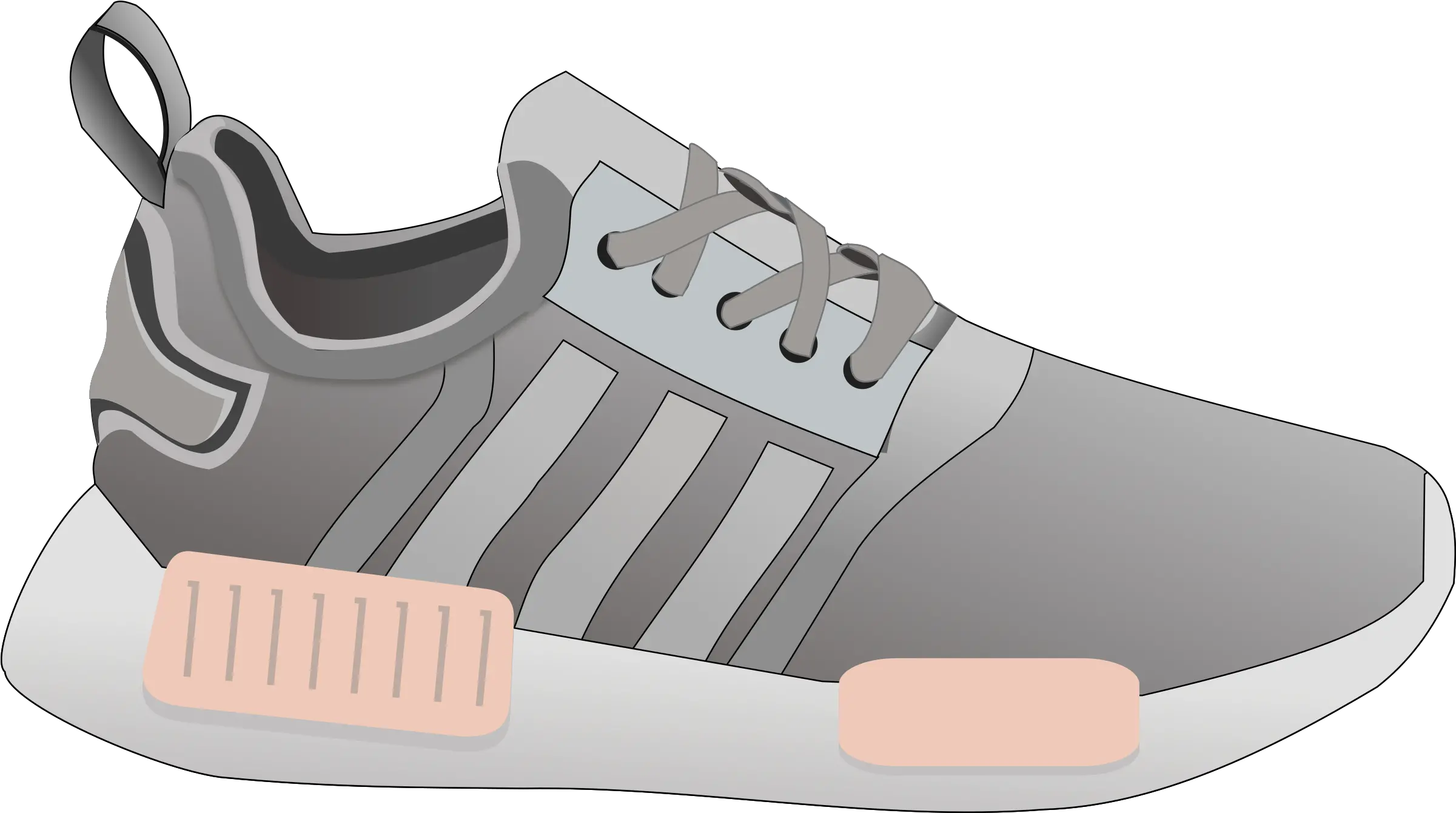  Clipart Shoes Sport Shoe Tennis Shoe Clip Art Png Sneaker Png