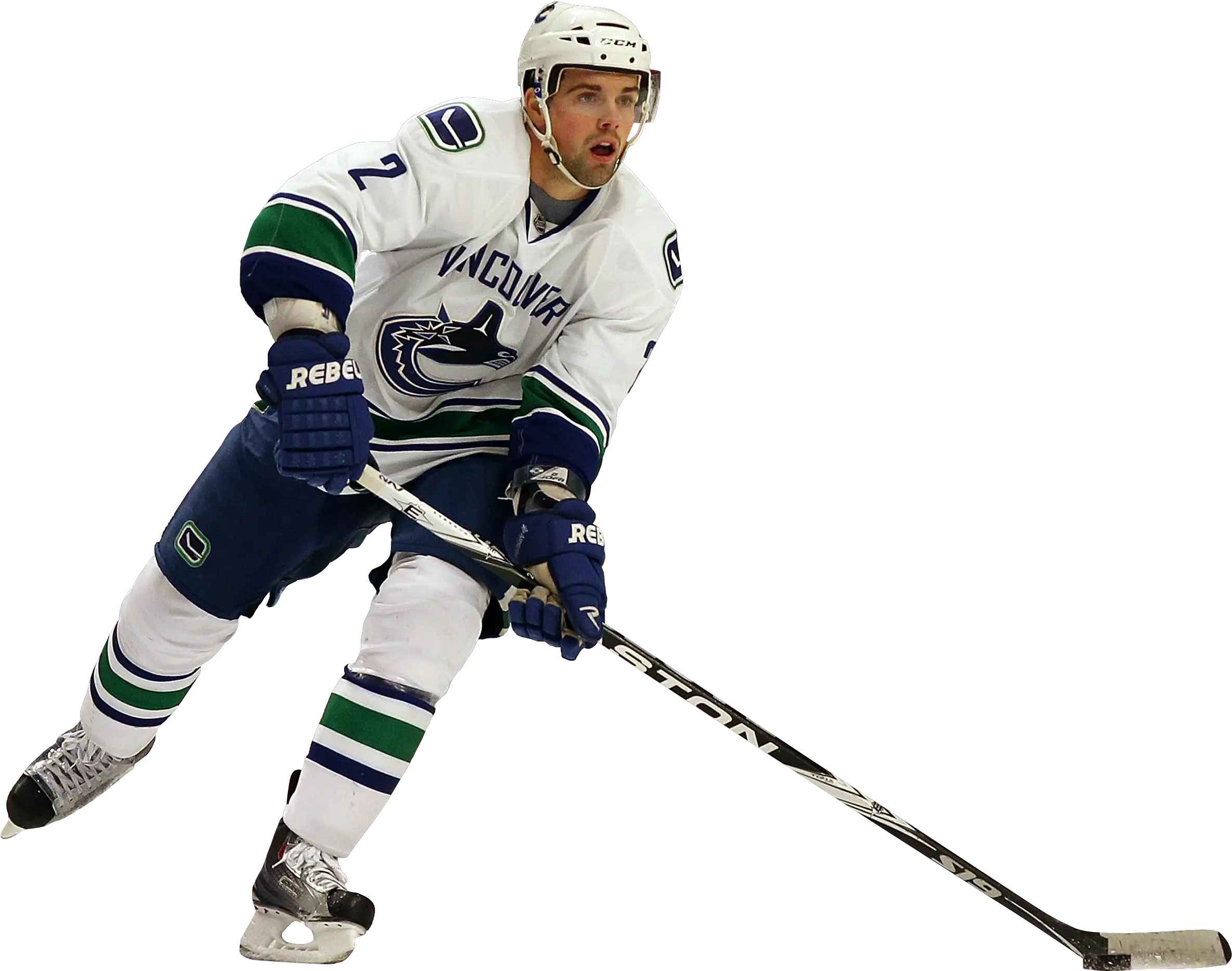  Transparent Hockey Dan Hamhuis Vancouver Canucks Png Hockey Png