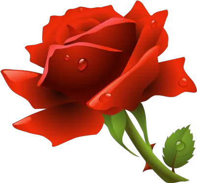  Red Rose Png Clipart Best Clipartsco Red Rose Vector Red Flower Png