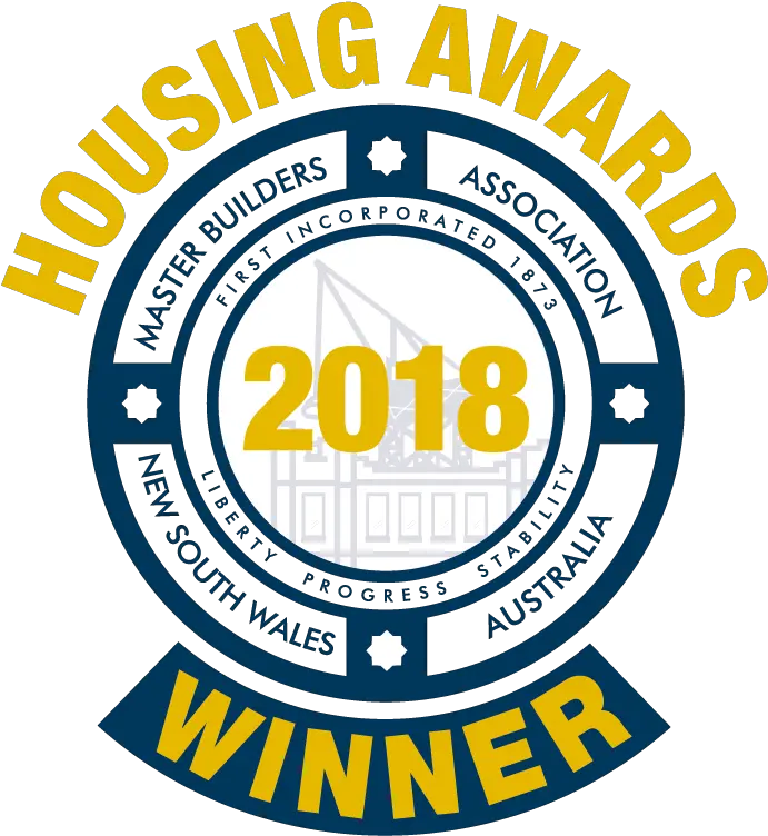  Housing Awardslogowinner Construction By Design Master Builders Association Nsw Png Winner Png