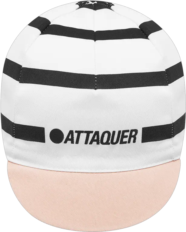  Stripe Logo Cycling Cap Attaquer Water Volleyball Png Stripe Logo Png