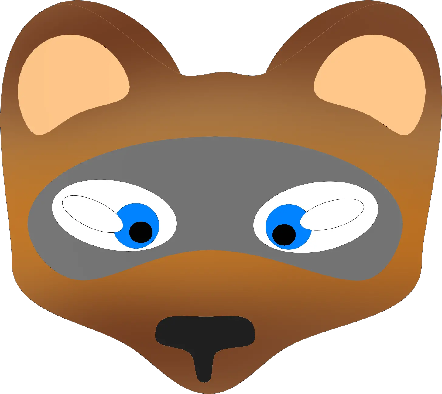  Racoon Face Icon Soft Png Racoon Icon