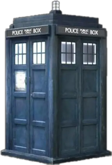  Tardis Sticker Brendon And The Doctor Png Tardis Transparent Background