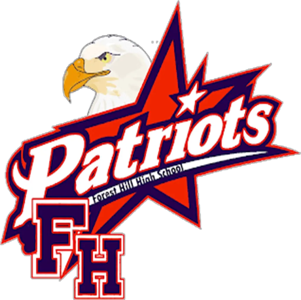  Forest Hill Patriots Football Jackson Ms Sblive Forrest Hill Ms High School Logo Png Patriots Icon