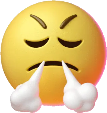  Steaming Seething Gif Steaming Seething Anger Discover Emoji Angry Face Gif Png Anger Icon