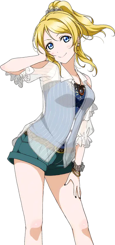  Anime Png Eli Ayase Transparent