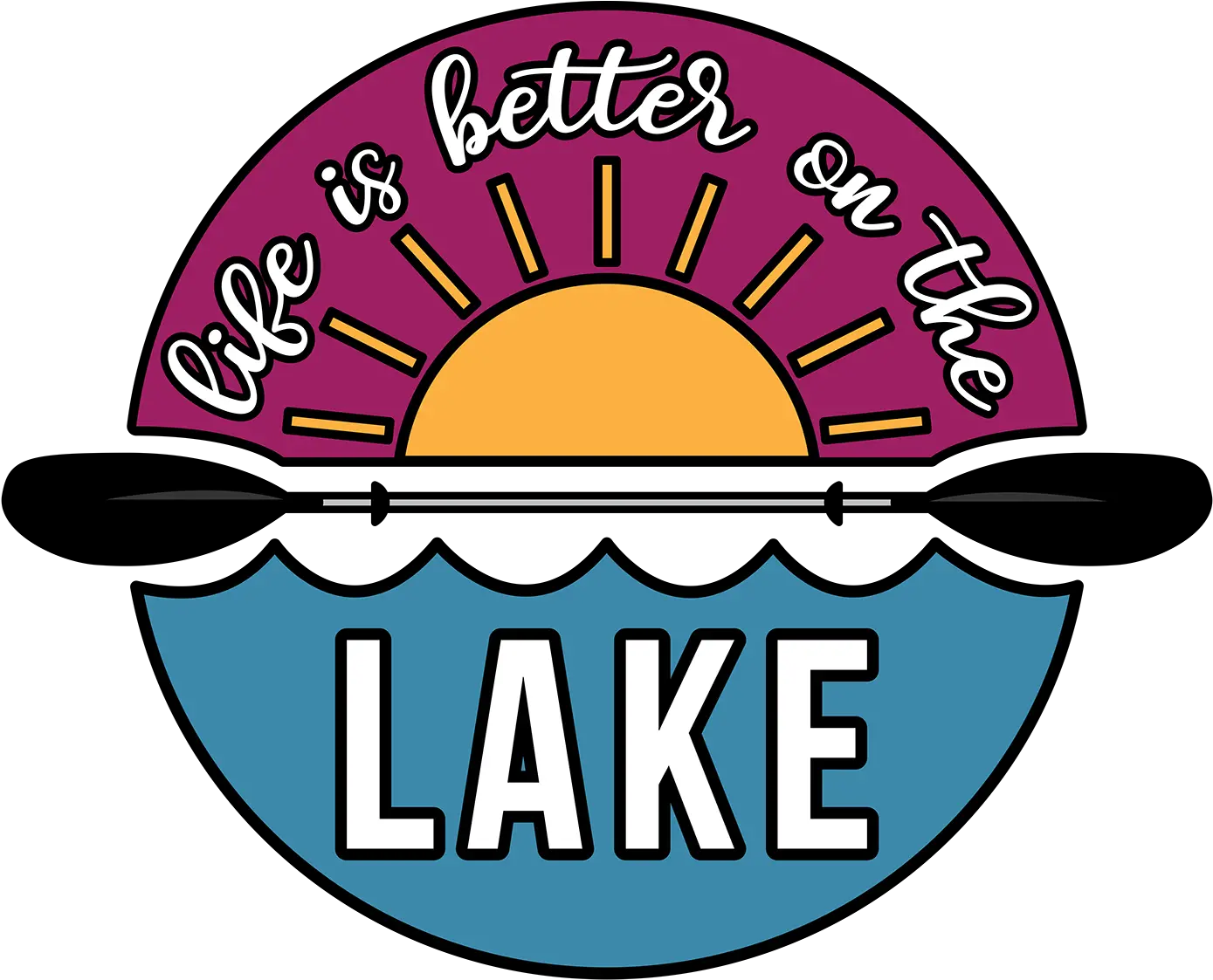  Life Is Better Life Is Better At The Lake Susan G Komen Png Lake Png