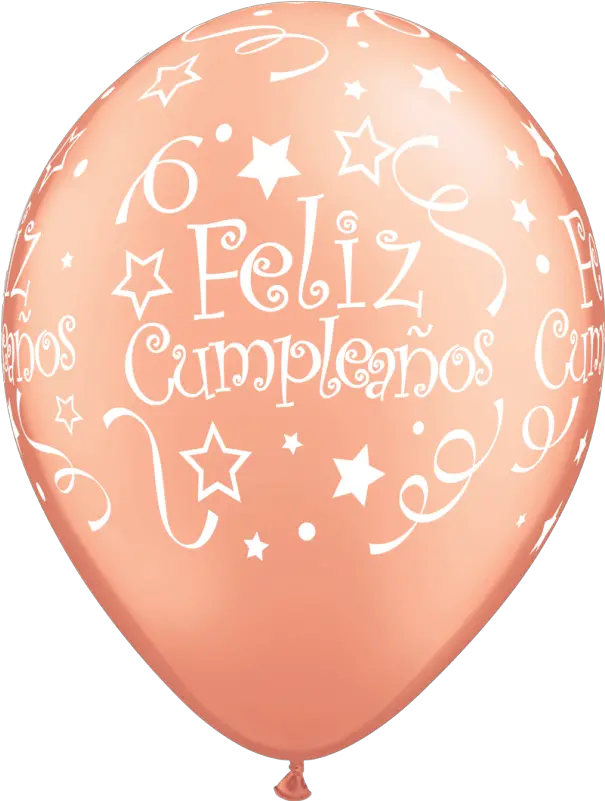  Feliz Cumpleanos Unid Rose Gold Jpg Png Feliz Cumpleaños Con Globos Rosas Globos Png